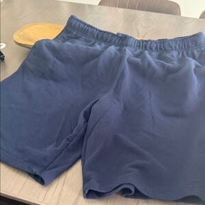 Champion Men's Navy Athletic Shorts with Elastic Waist